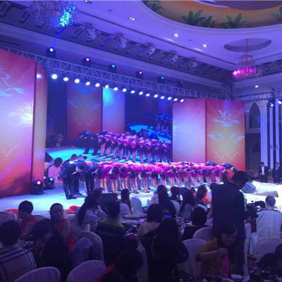 中山年会晚会演出策划演员节目舞台搭建演艺策划灯光音响设备出租