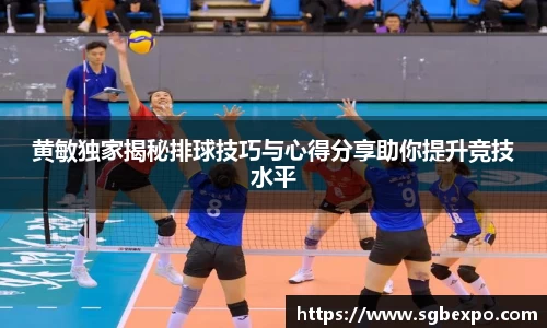 黄敏独家揭秘排球技巧与心得分享助你提升竞技水平